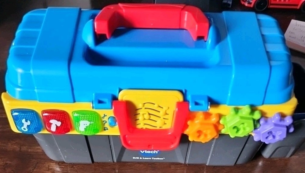 VTech Learn Toolbox Lights Sounds Musical Educational Box Only - Tested