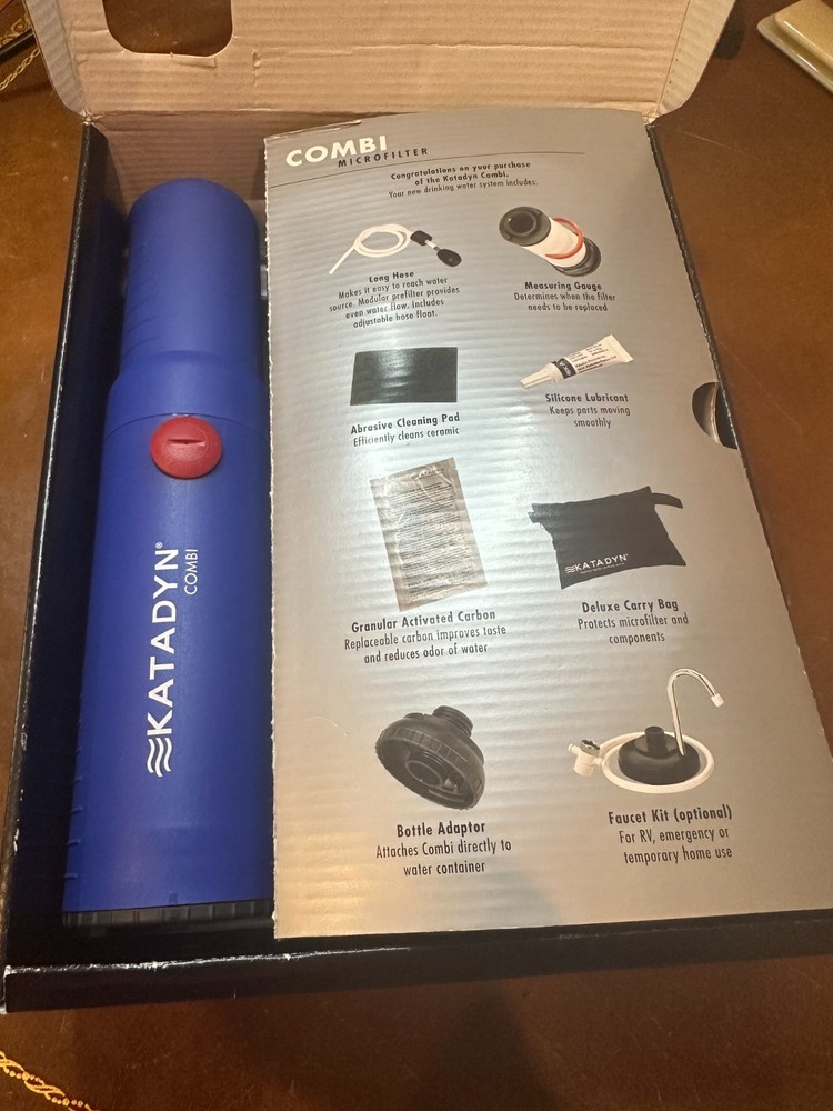 Katadyn Combi Plus Water Filter Microfilter - Endurance Series