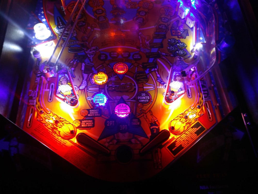 NBA FASTBREAK - NON GHOSTING Lighting Kit custom SUPER BRIGHT PINBALL LED KIT