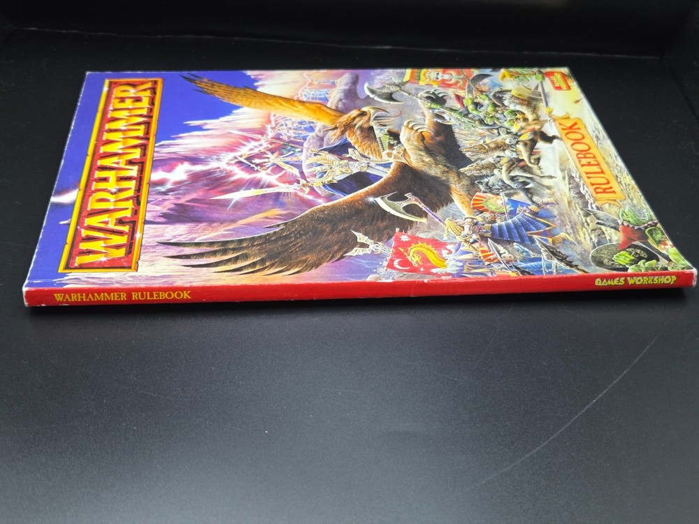 Warhammer Fantasy Rulebook Games Workshop softback book 1996 5th Edition OOP