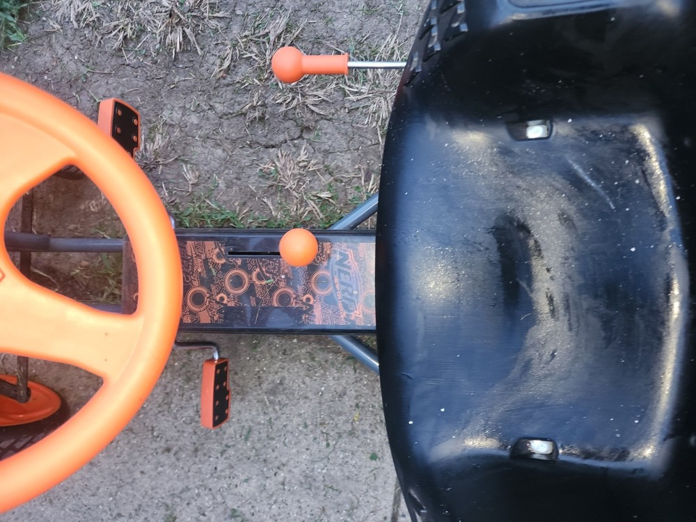 Nerf Pedal Cart with Dual Blaster