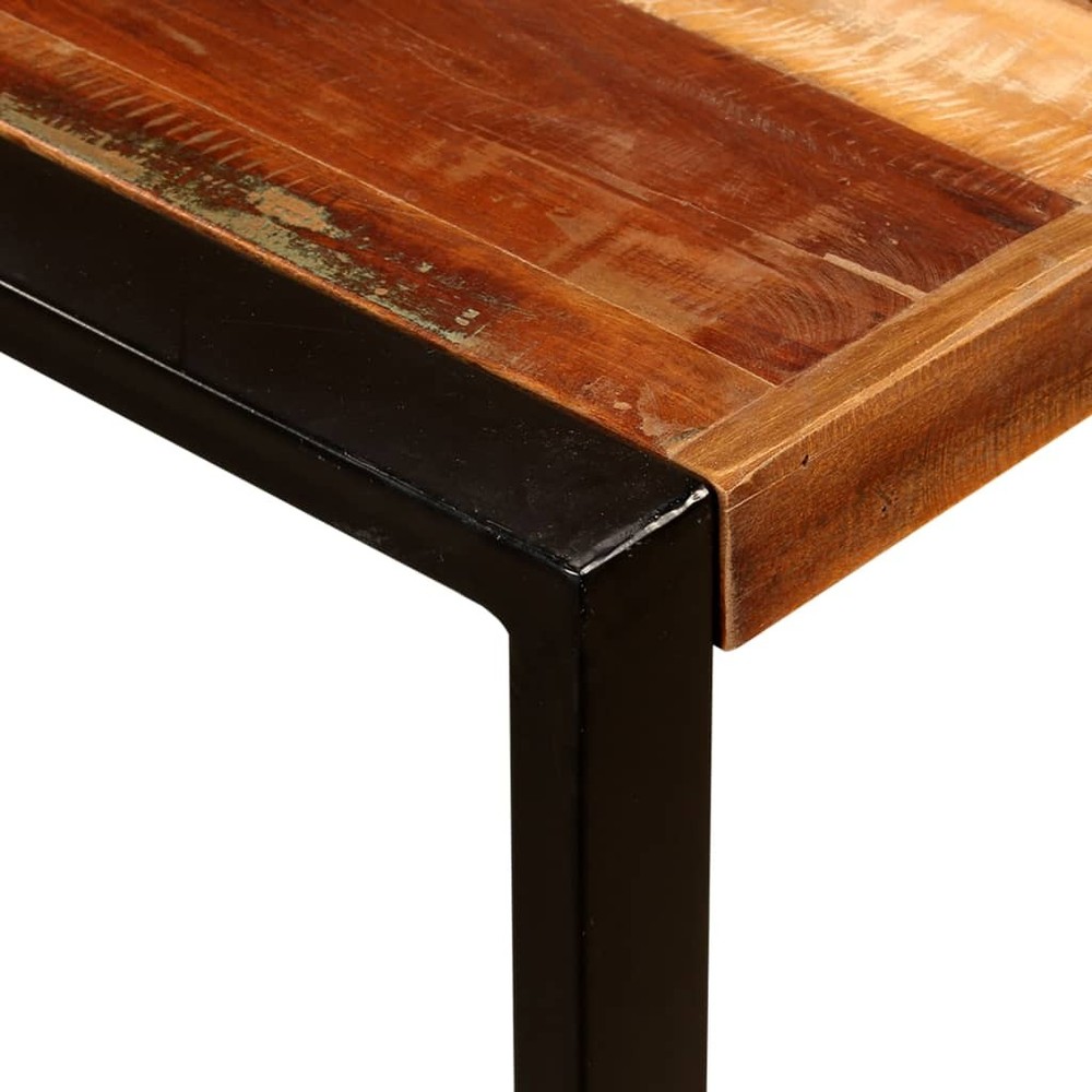 Dining Table Kitchen Table Dining Room Dinner Table Solid Reclaimed Wood vidaXL