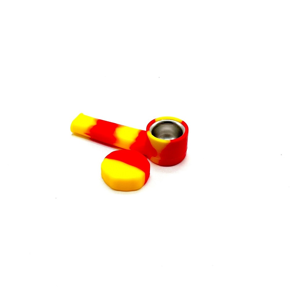 Discreet Silicone Smoking Pipe- Rubber Silicone