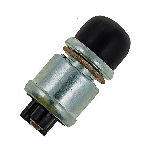 Push Button Momentary Starter Switch, Heavy Duty Momentary Switch for Black