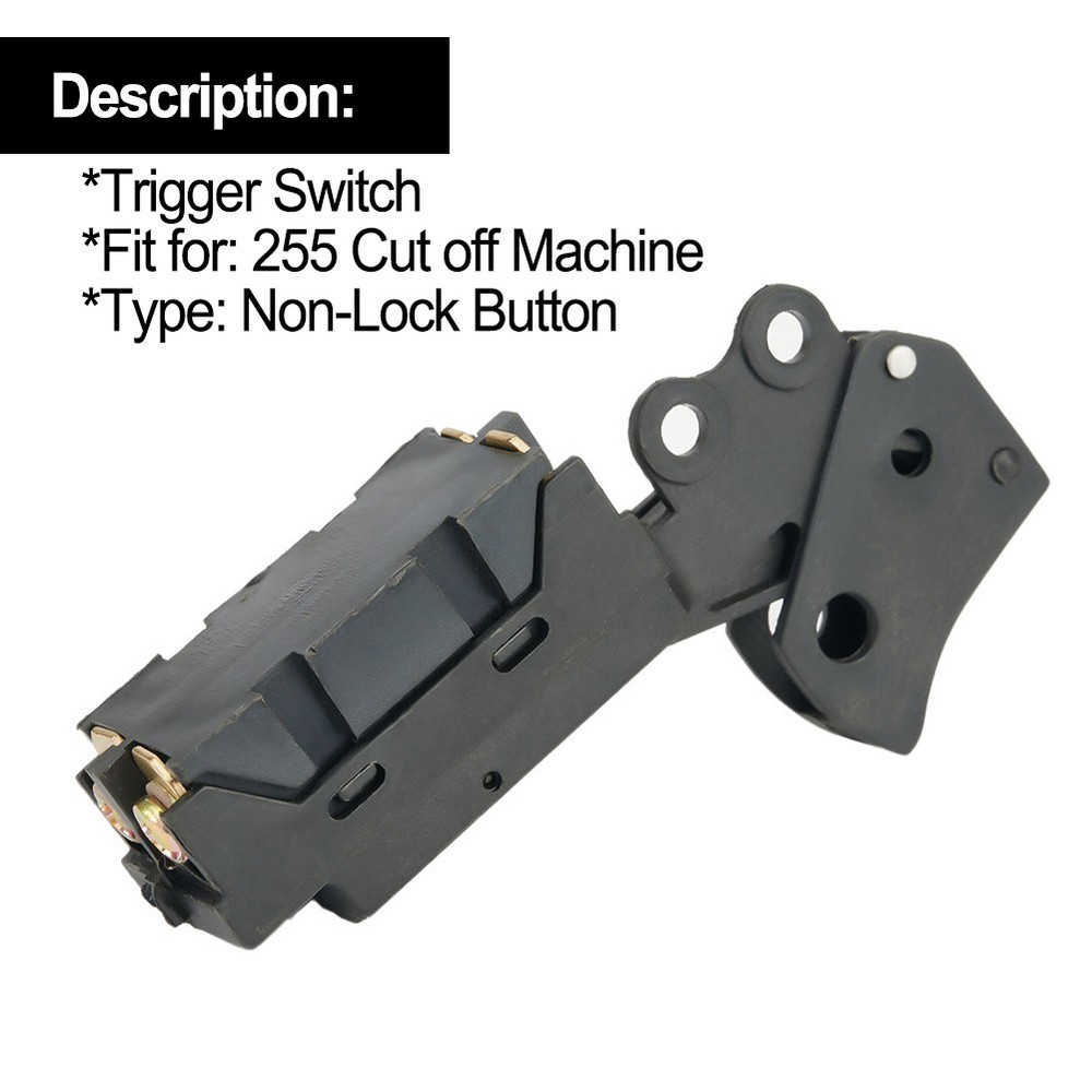 Trigger Switch 255 Cut Off Machine Mitre Saw Non-Lock Button Power Tool