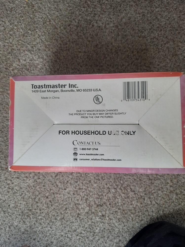 Toastmaster Good Egg Cooker Model 6507