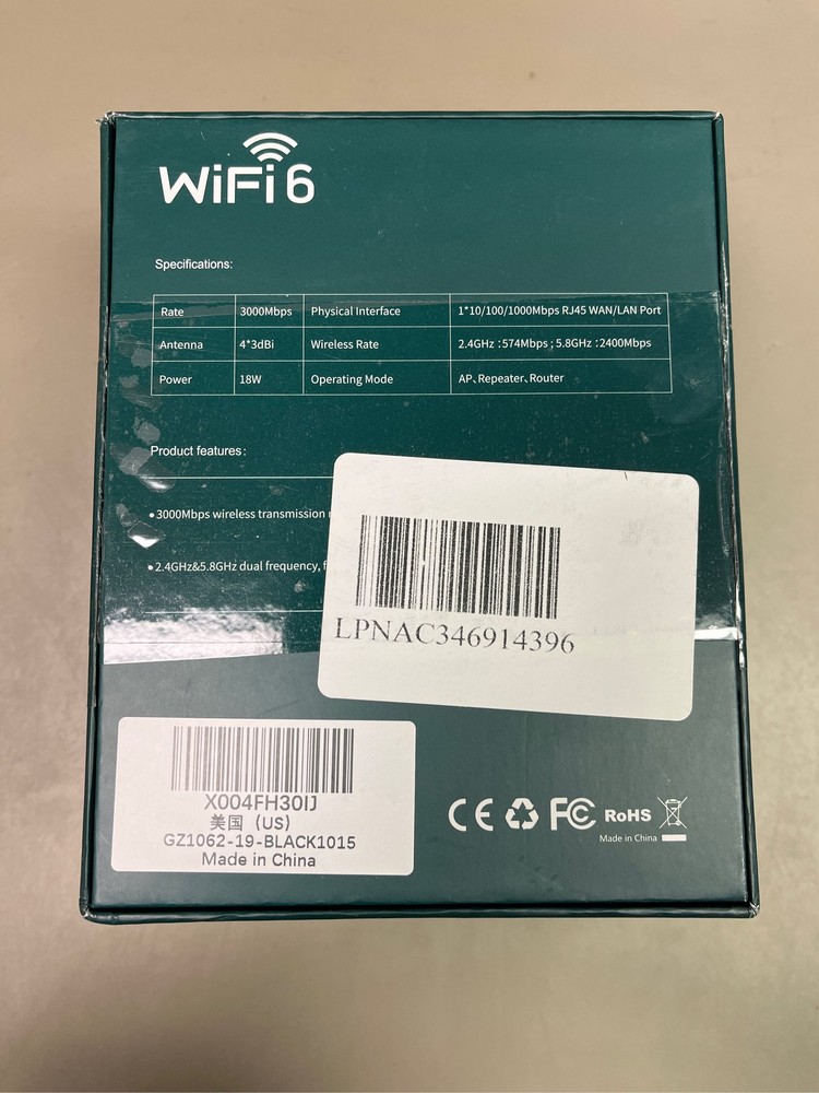 2025 WiFi 6 Extender