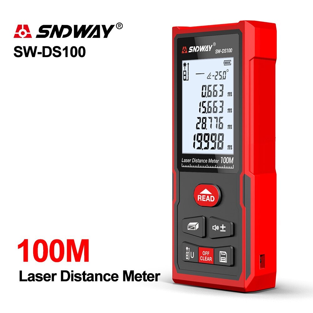 Laser Rangefinder Accurate Digital Laser Rangefinder Handheld Distance Meter