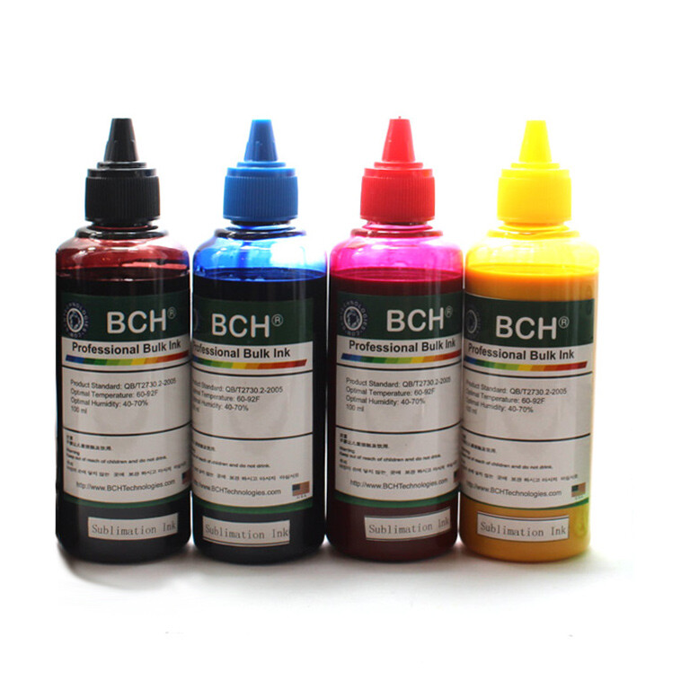 Sublimation Ink Refill Ink - 4-Color Pack for Epson, EcoTank & WorkForce Printer