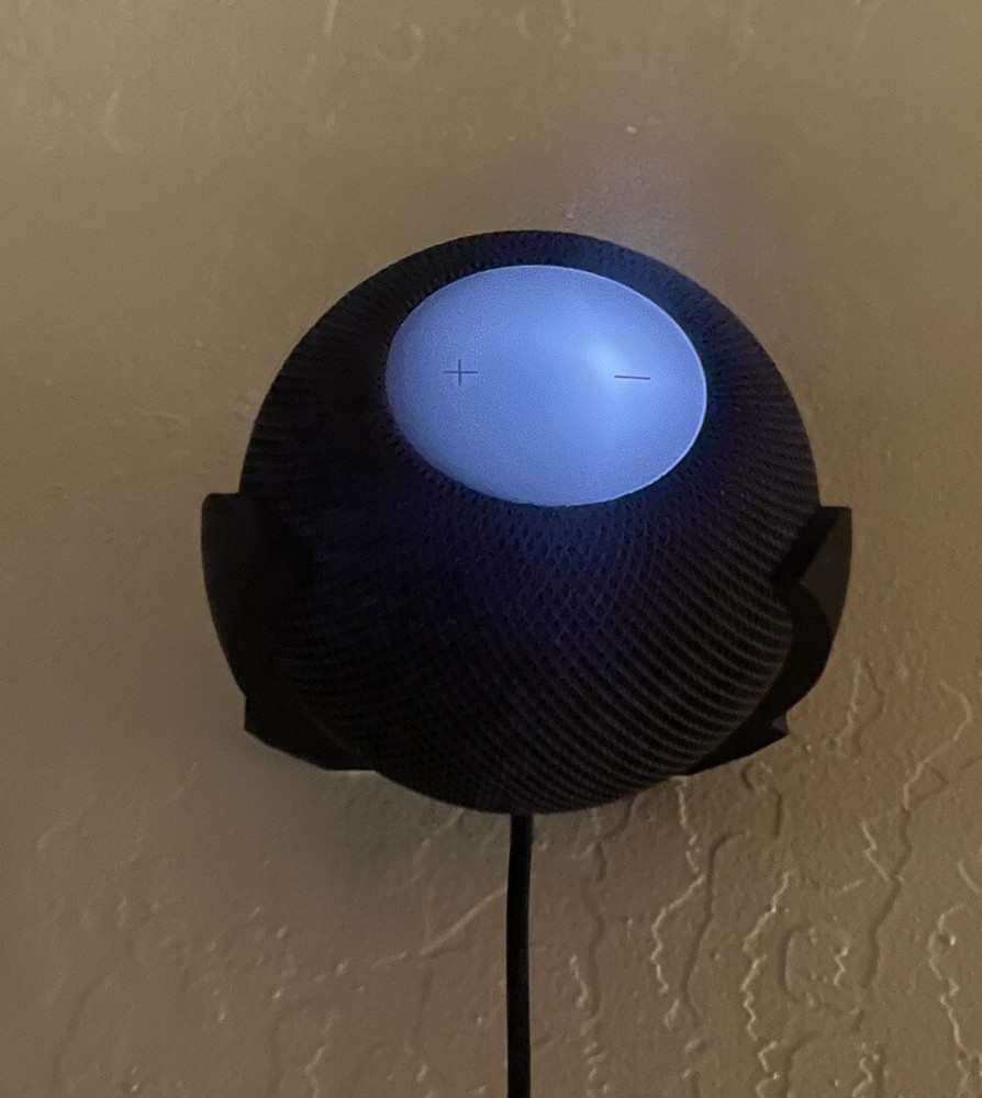 HomePod Mini Wall & Corner Mount Bracket Holder Accessory BLACK!