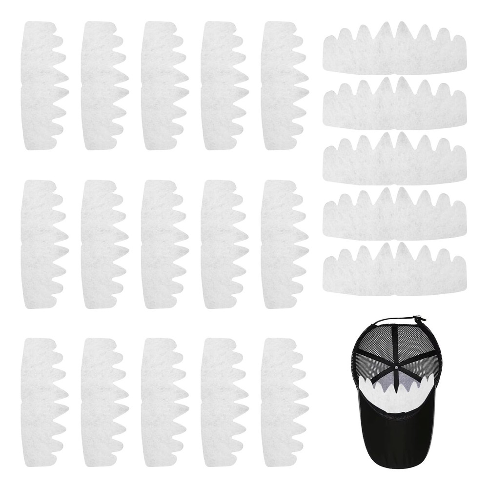 20Pcs Hat Shaper Insert - Baseball Caps Inserts Shapers, Reusable Crown Suppo...
