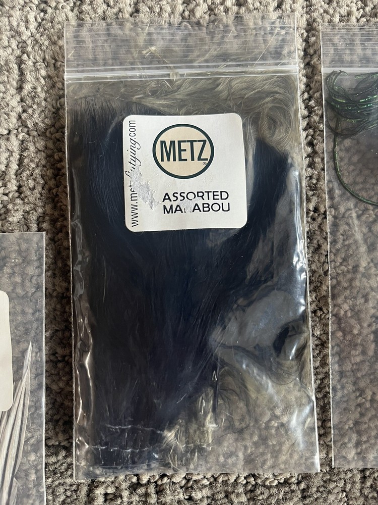 Metz Fly Tying Pieces Vintage Assorted Lot