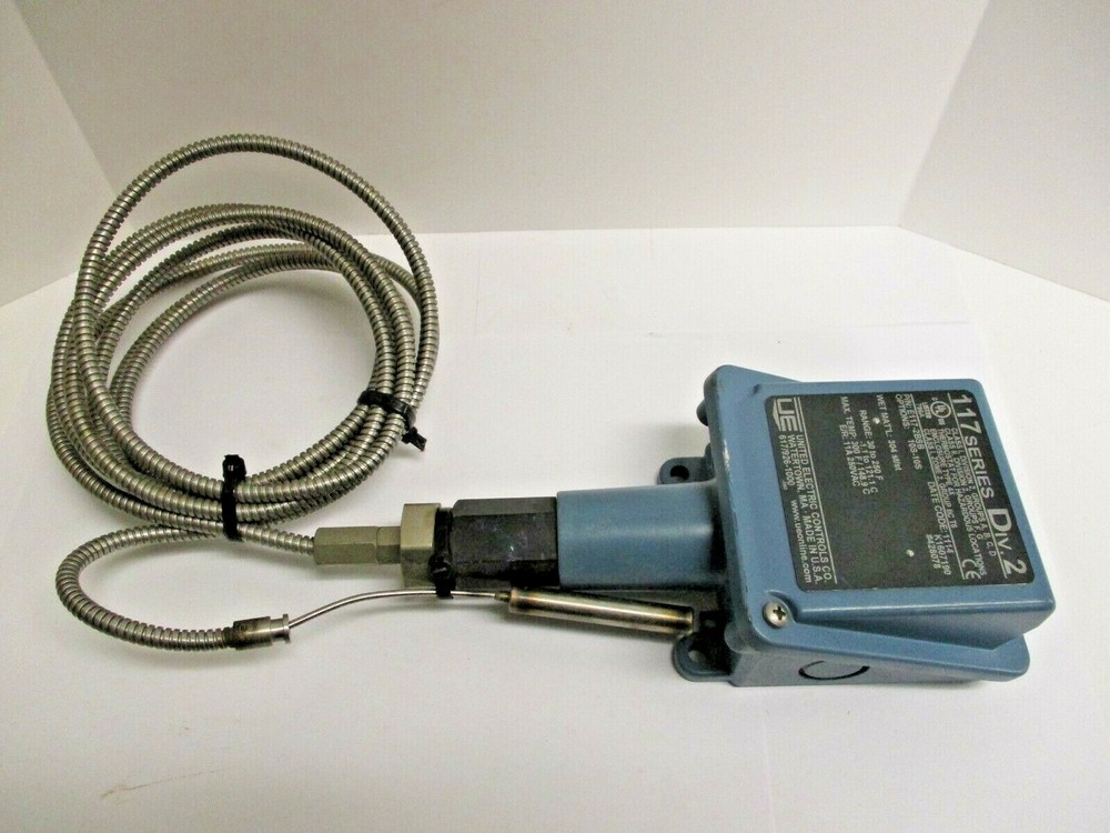 UNITED ELECTRIC TEMPERATURE SWITCH, E117-2BSB