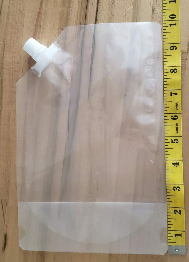*10 value pack* Stand Up Spout Bag Liquid Drink Storage Beverages Packaging 33oz