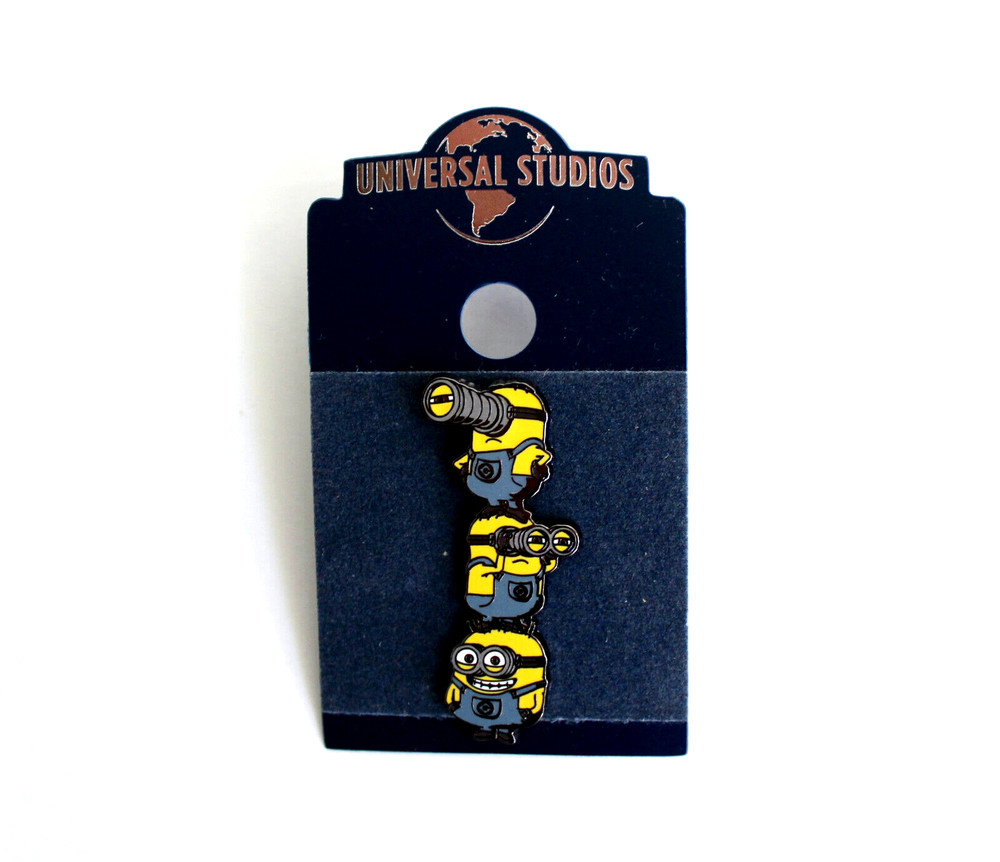 Universal Studios Despicable Me Minions Stack Minions Metal Pin NWT