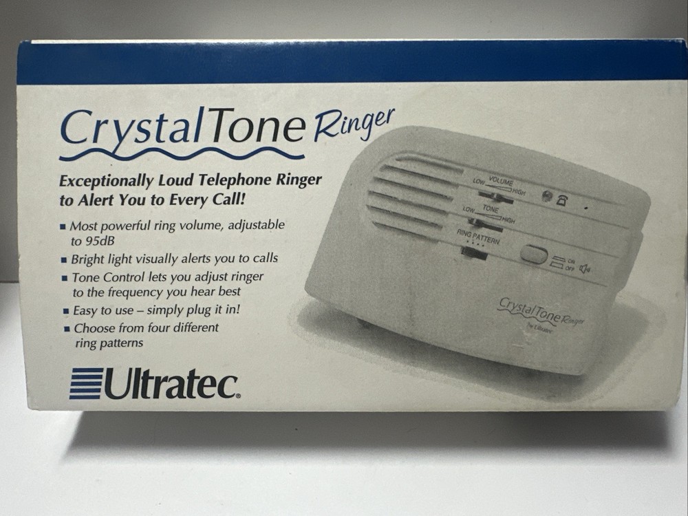 Ultratec CrystalTone Ringer (Line Powered)