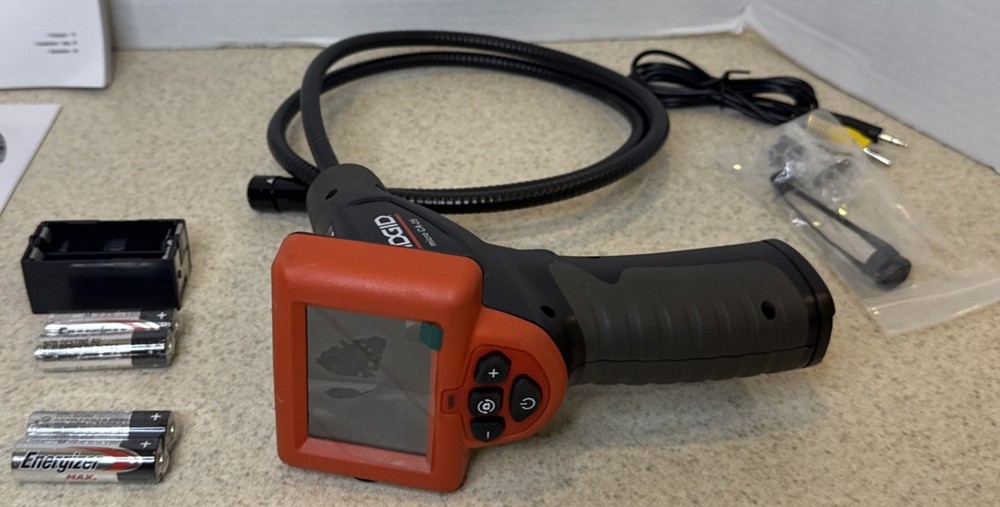 RIDGID CA-25 Micro Visual Inspection & Diagnostic Handheld Camera w/ 2.7 in .