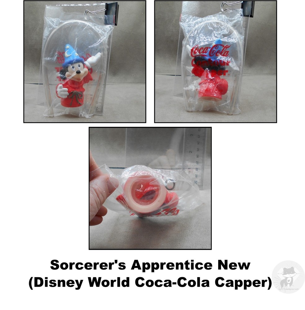 Disney World Coke Capper Sorcerer's Apprentice Sealed in Package