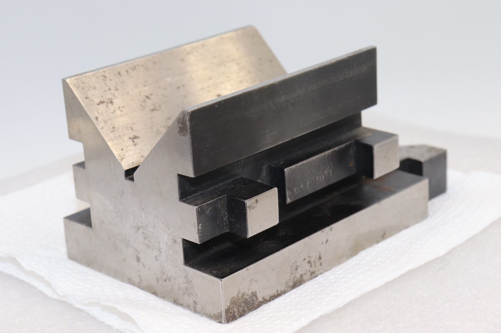 MACHINIST LATHE MILL Tool Maker Fishtail V Block