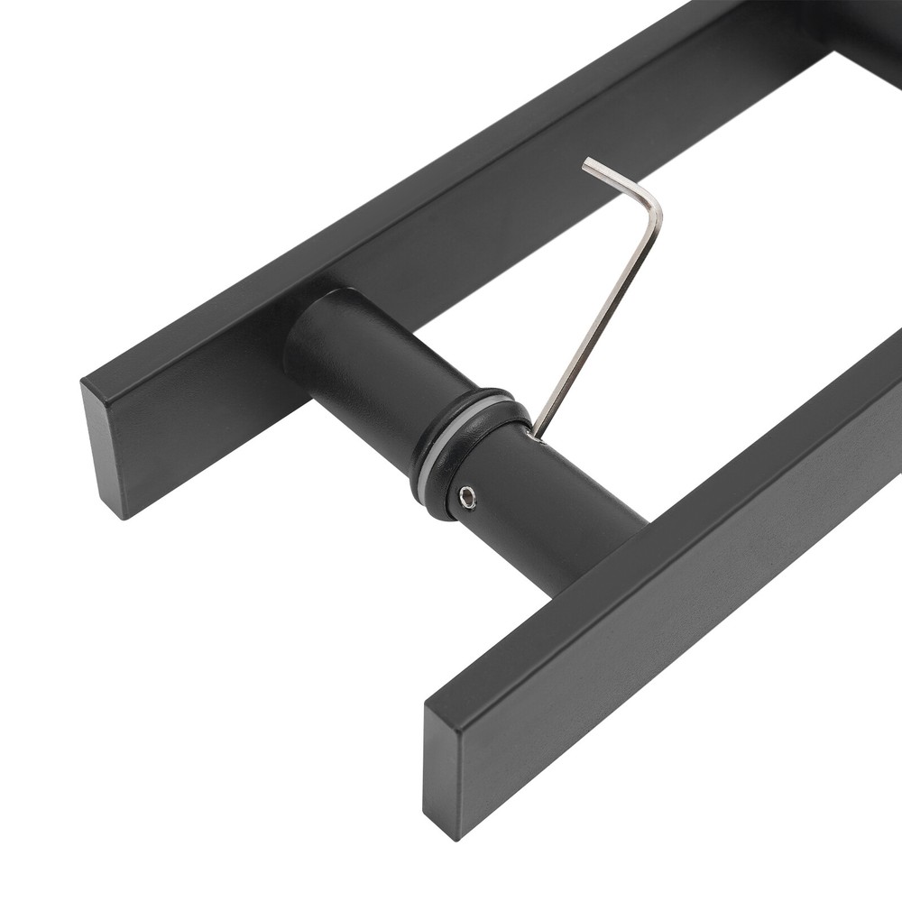 Double Sided Stainless Steel Door Handle 0.4" Pull Push Sliding Barn Door Handle