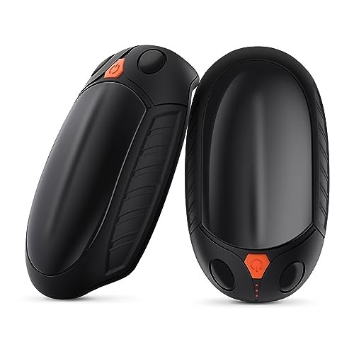 Classic Hand Warmers Rechargeable 2 Pack, AI Temperature Control Pocket Black