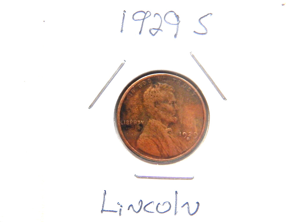 1929 (S) Lincoln Penny