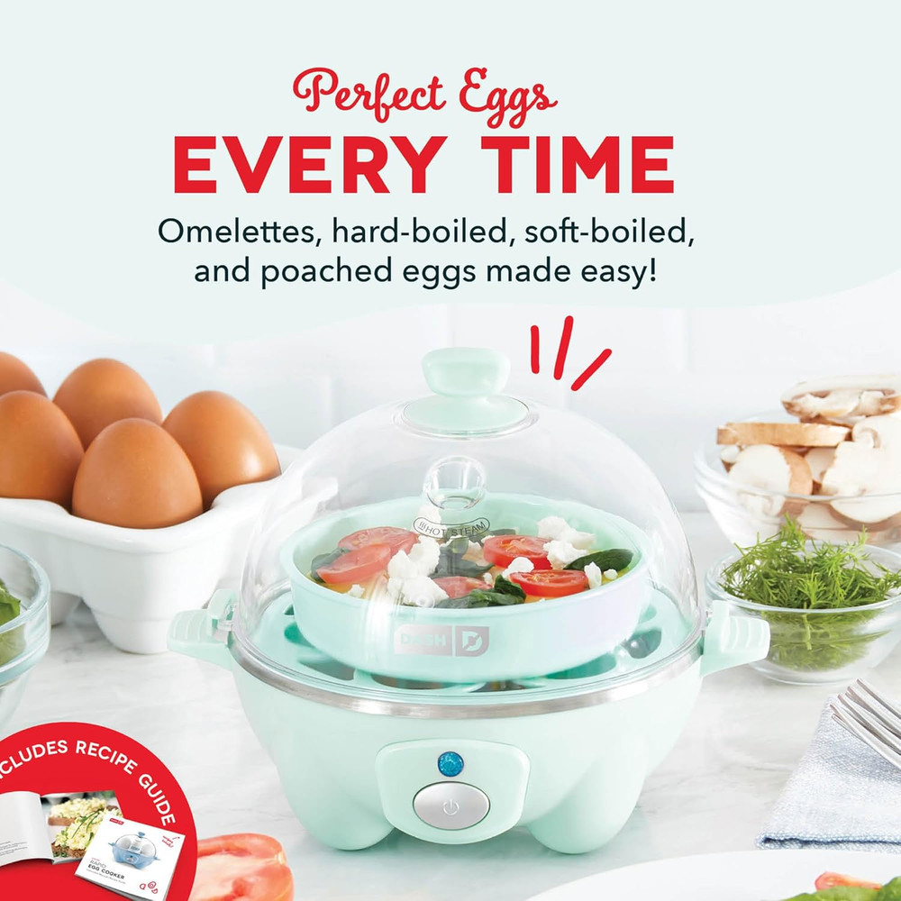 Electric Egg Cooker - 7 Egg Capacity