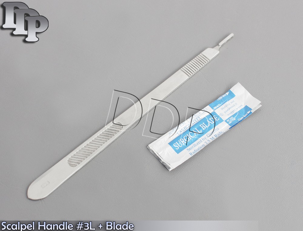 Scalpel Handle #3L & Blade #10 Surgical Instruments