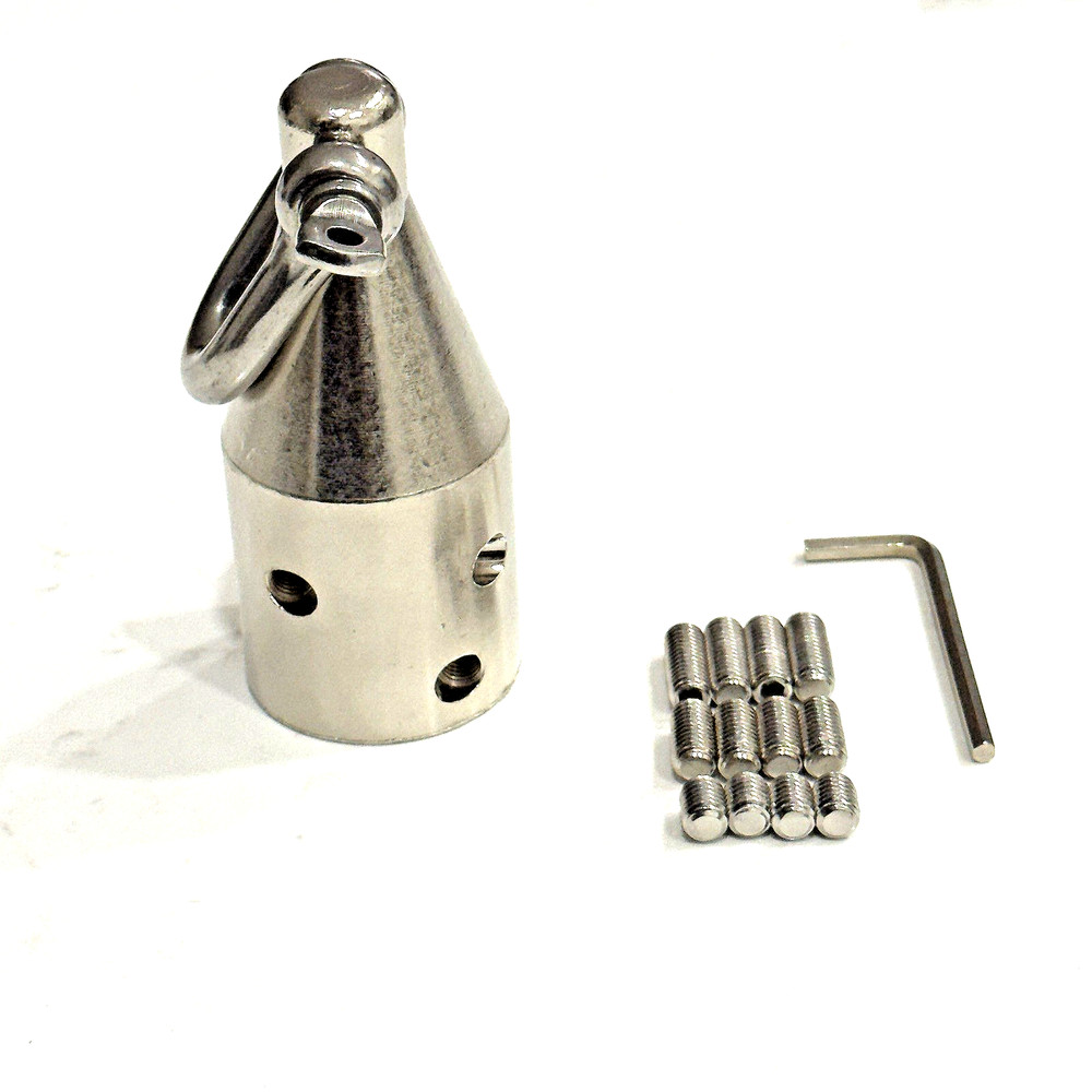 Wire Pulling Grip, 69705 Jr. Wire Puller Attachment Head, Electrical Cable Tool