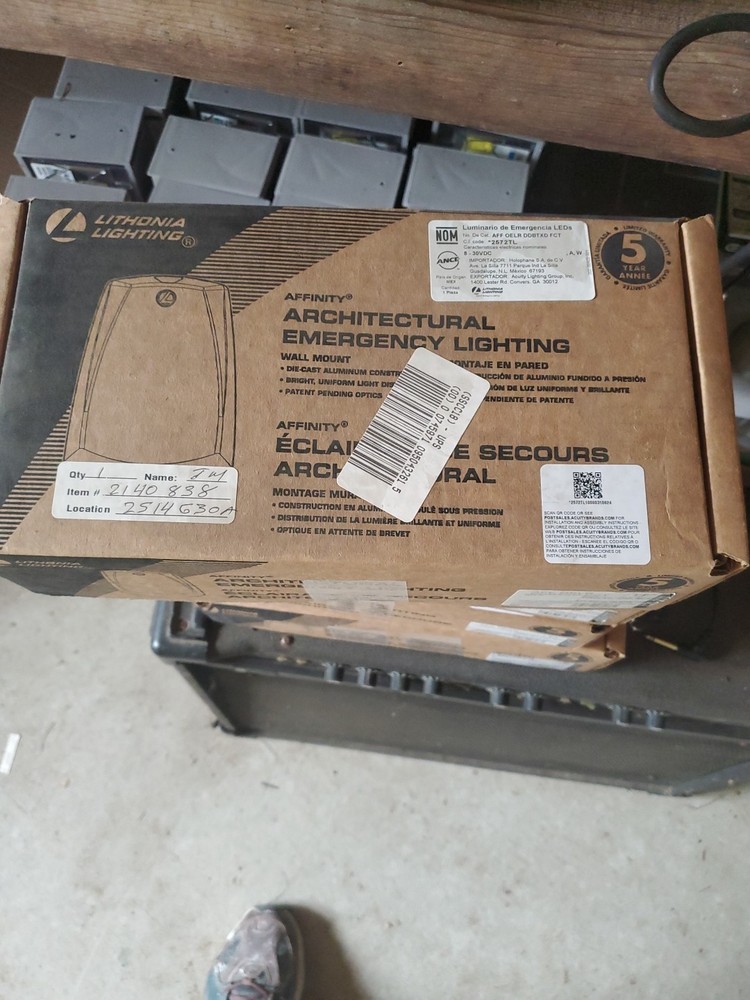 Lithonia Lighting Affinity Architectural Emergency Lighting