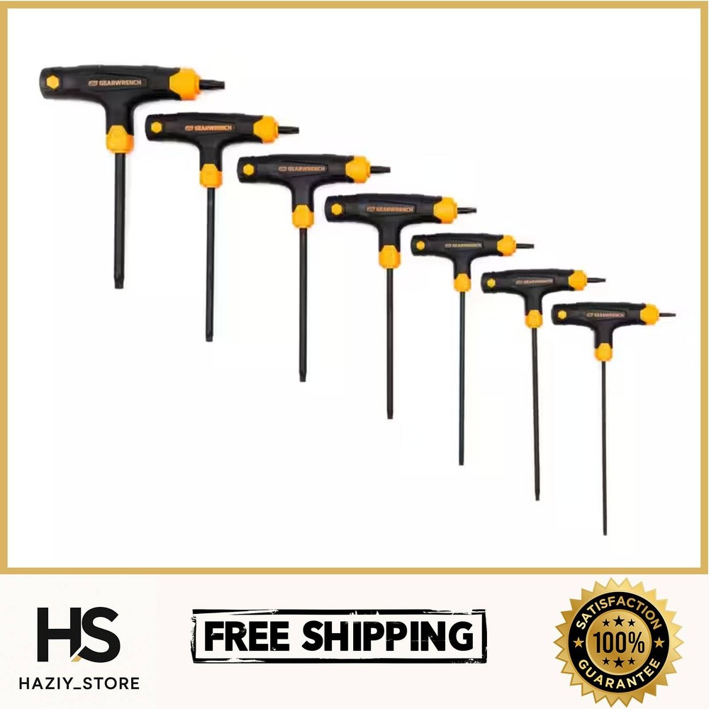 Torx T-Handle Key Set (7-Piece)