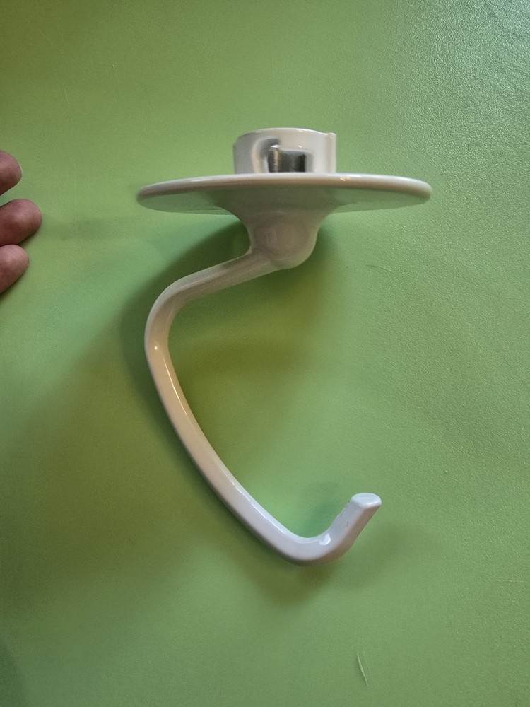 Kitchen Aid Classic Dough Hook White Mixer Replacement Part