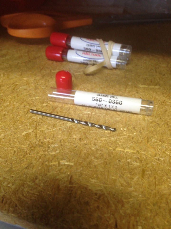 .0860" #44 CARBIDE STANDARD LENGTH DRILL