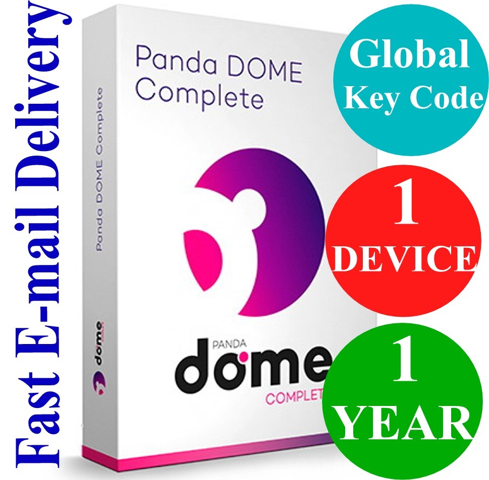 Panda Dome Complete 1 Device / 1 Year (Unique Global Key Code) 2021