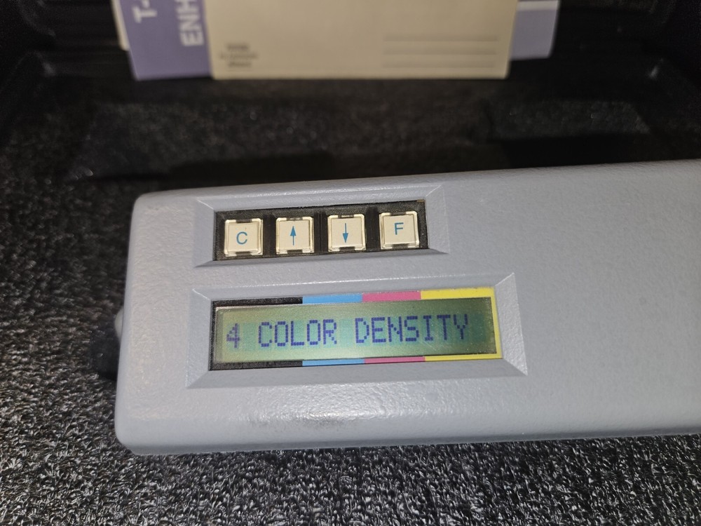 Cosar 202 (200 Series) Reflection Densitometer Graphics Microsystems Inc w/ Case