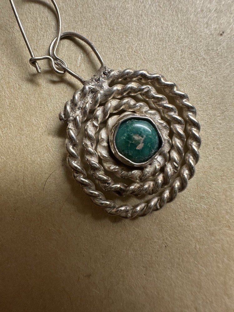 Sterling Silver Turquoise Earrings