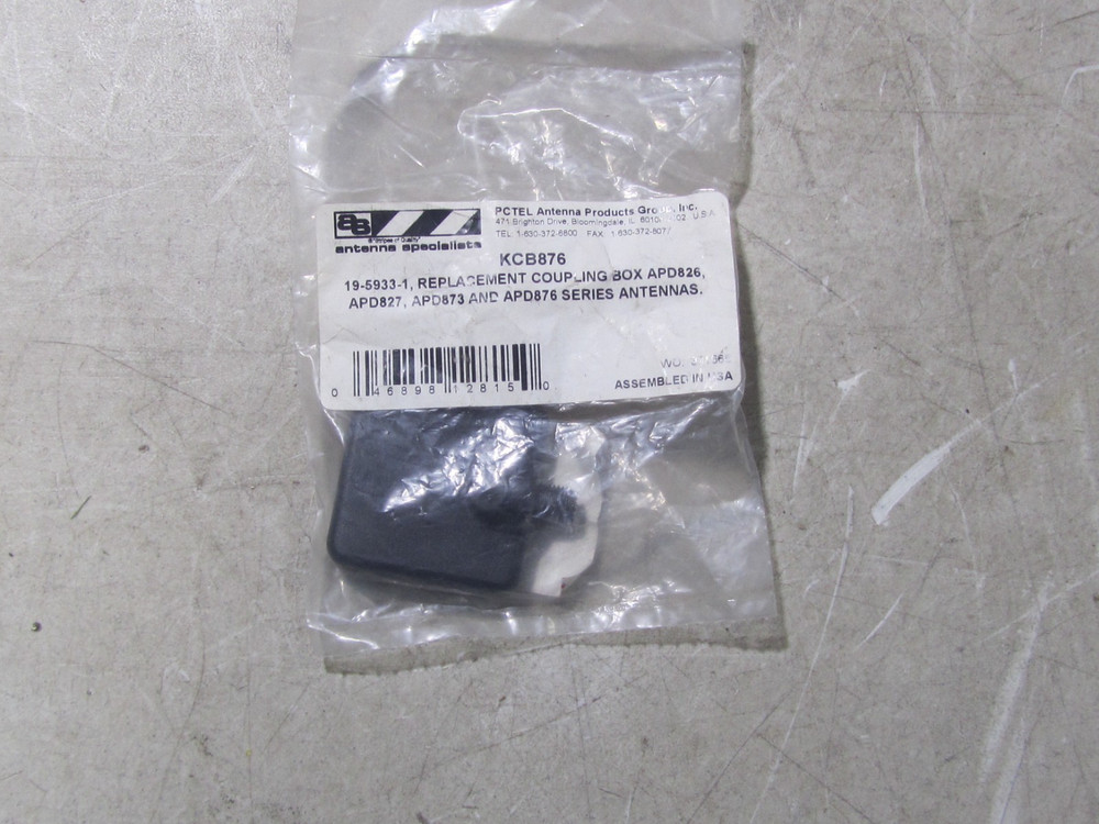 NEW PCTEL ANTENNA REPLACEMENT COUPLING BOX KCB876