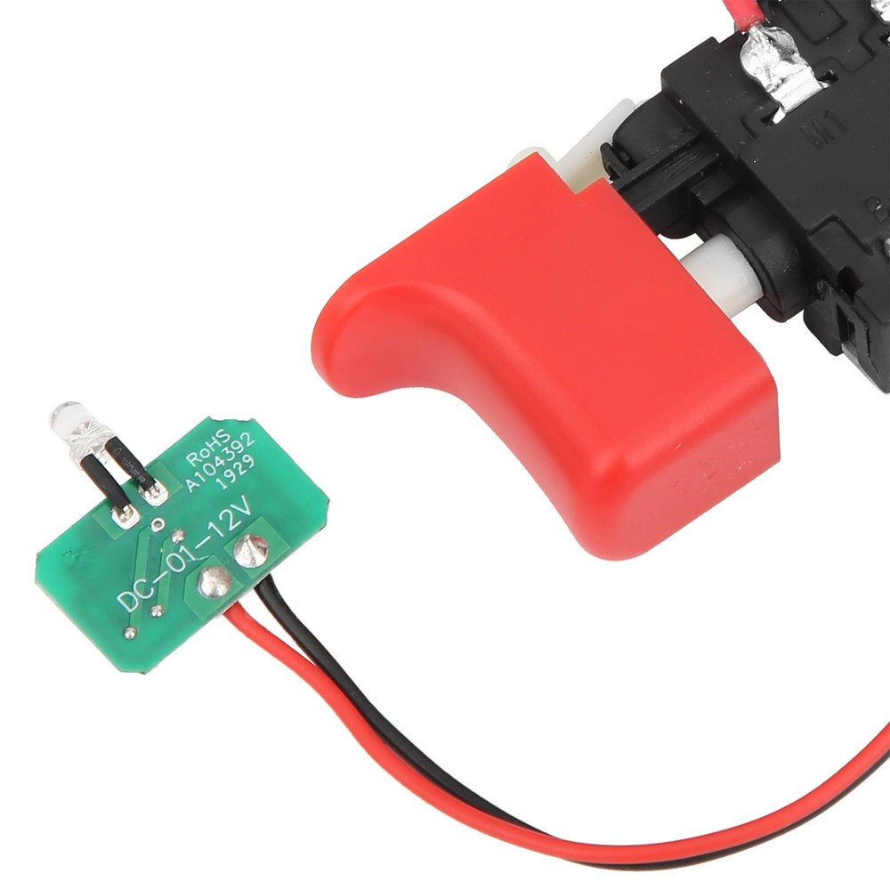 DCJZ1201 Drill Trigger Switch Drill Switch Electric Power Tool Switch Accessory