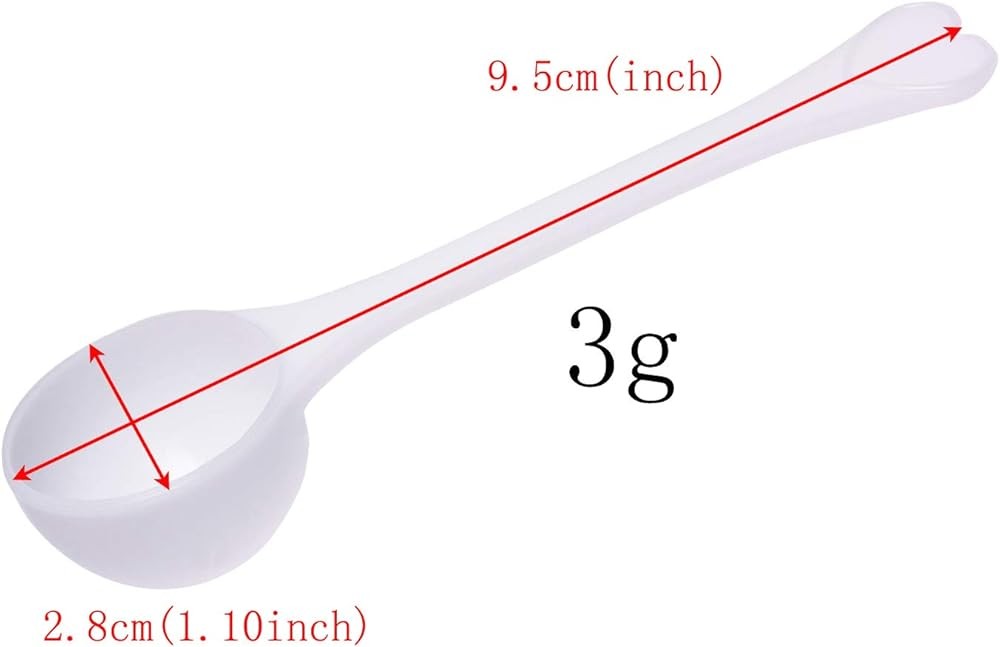 Long Handle Non Reble Plastic Measuring Spoon Coffee