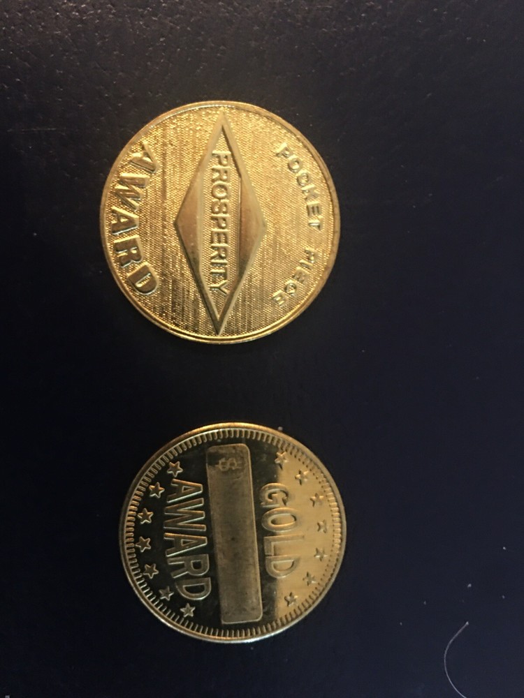Slot Machine Tokens Collection
