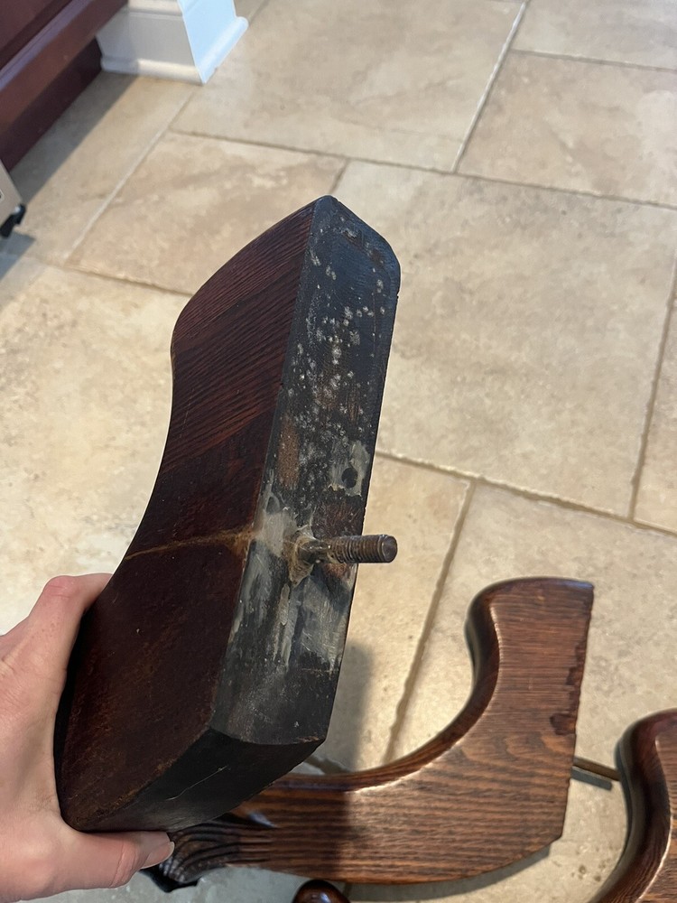 Antique Oak Table Legs (3)