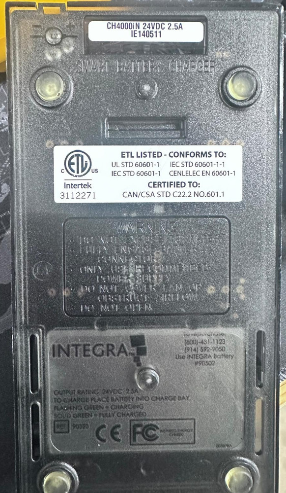 integra head light single charger. tested working perfectly.