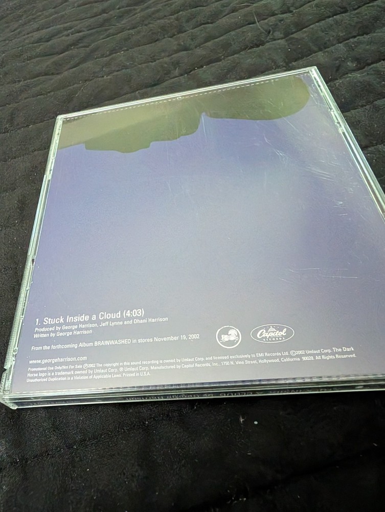 George Harrison Stuck Inside a Cloud Promo CD Single