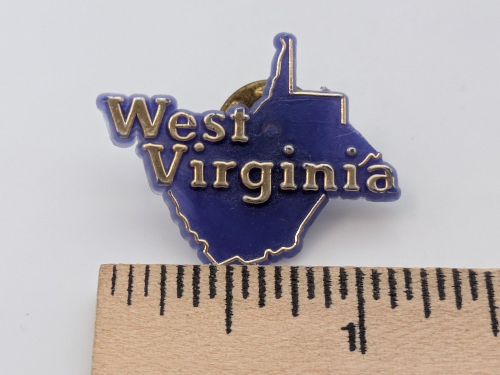 WEST VIRGINIA Small Plastic Tack Pin