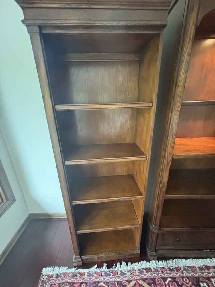 3 Piece Bookshelf Set With Drawer