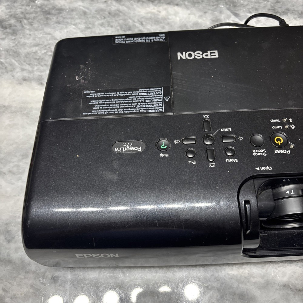 epson projector powerlite 77c