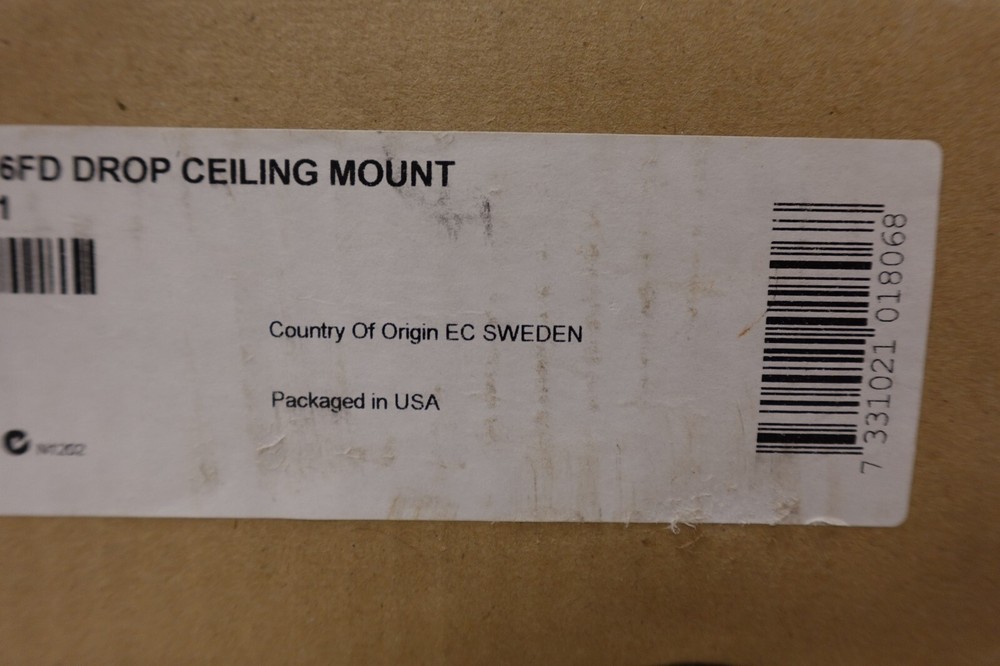 AXIS - 216FD SURVEILLANCE CAMERA DROP CEILING MOUNT KIT 5005-031 *NEW*