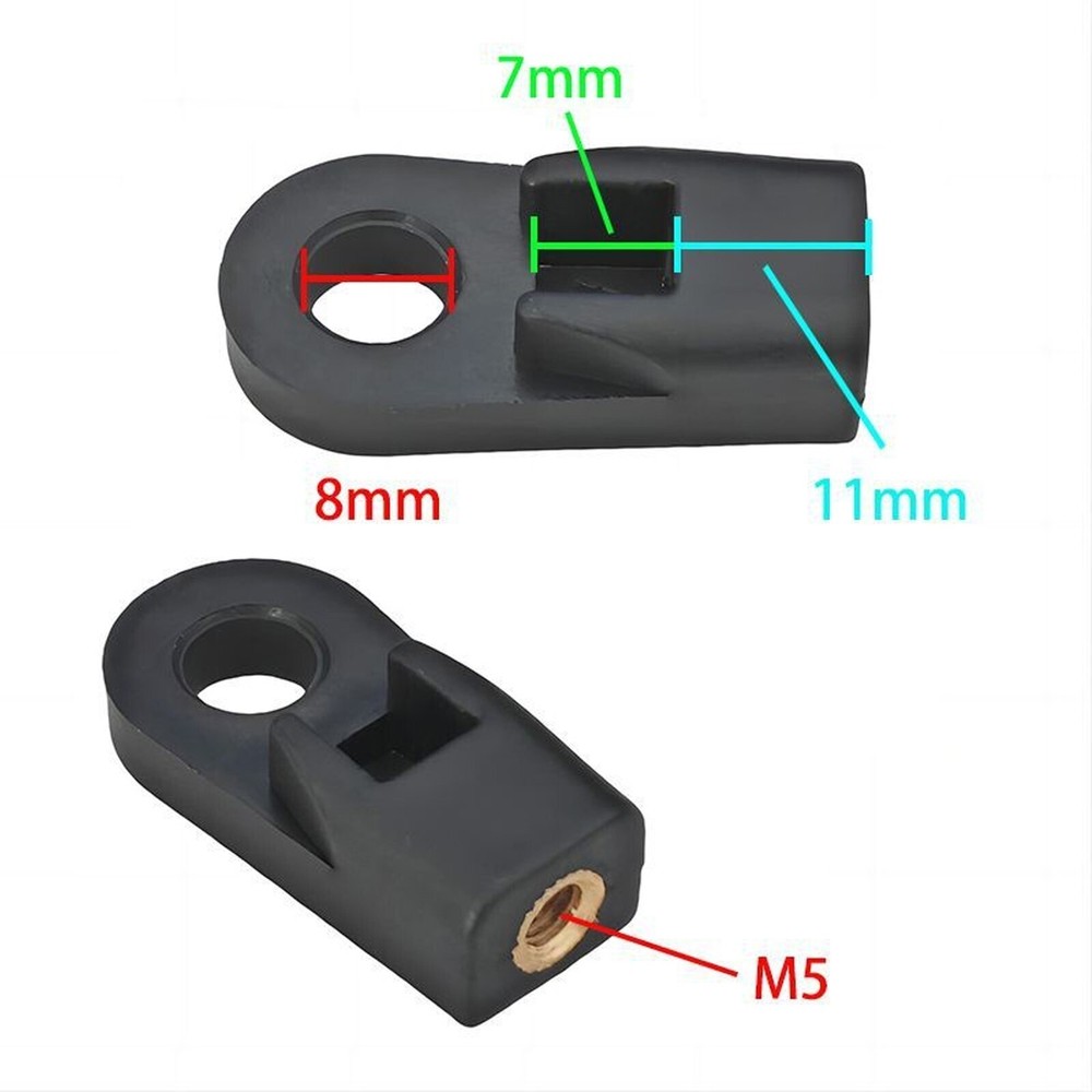 Remote Cable End 703 48345 01 Plastic Boat Control Box Cable End Connector