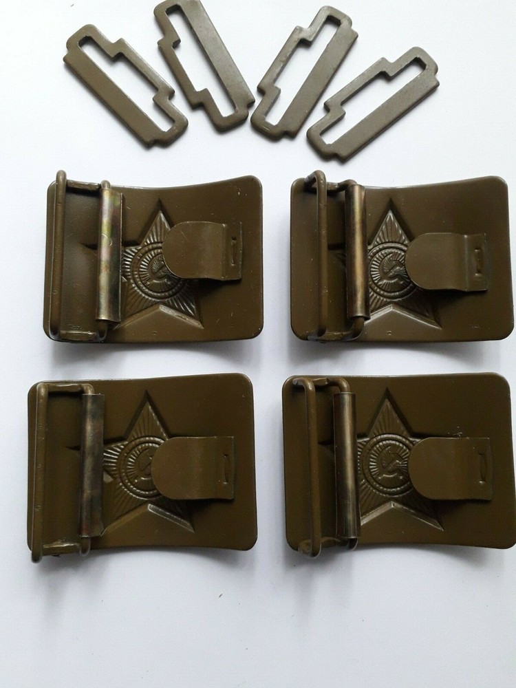 Soviet soldier buckle star