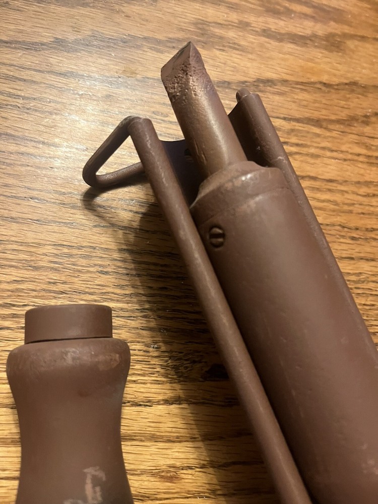 vintage soldering iron copper